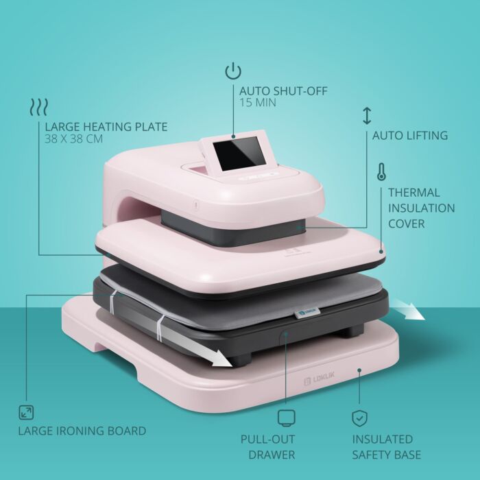 LOKLiK ImPress™ Auto 2 Smart - Pastel Pink - Afbeelding 3