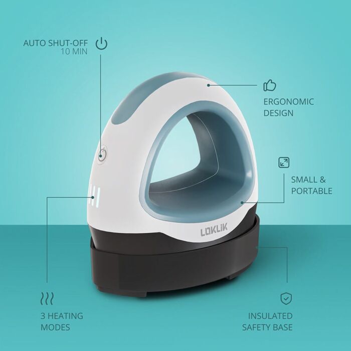 LOKLiK Mini Heat Press - LOKLiK Blue - Afbeelding 7