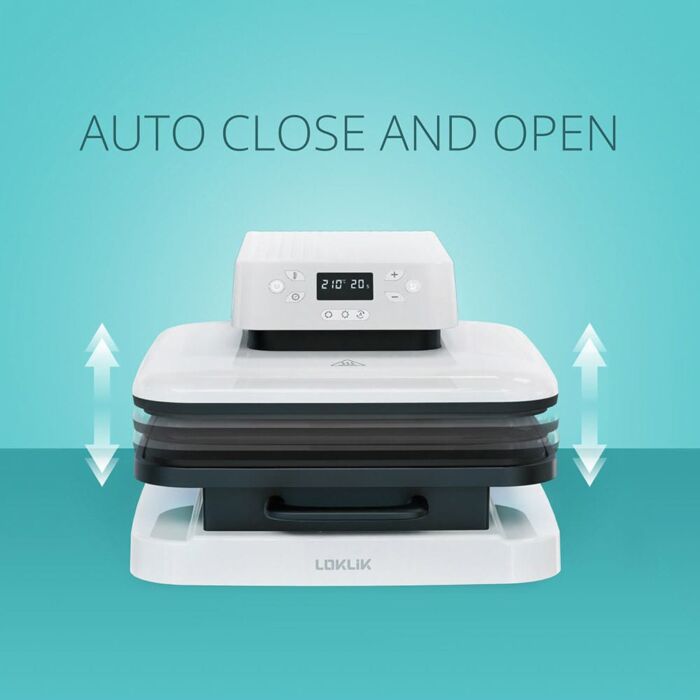 LOKLiK Auto Heat Press - White - Afbeelding 6
