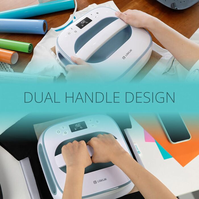 LOKLiK Easy Heat Press - LOKLiK Blue - Afbeelding 7