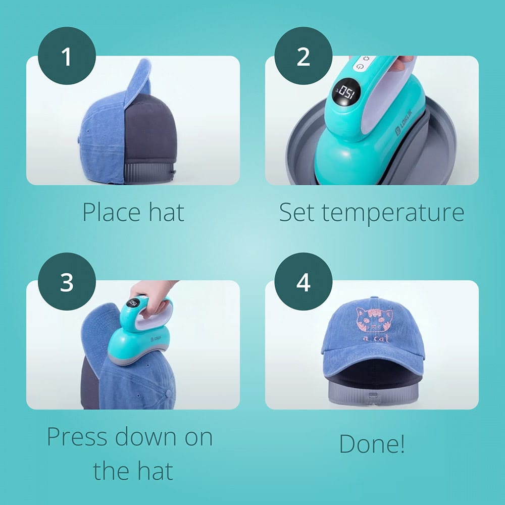 LOKLiK ImPress™ Hat - Blue - Afbeelding 6