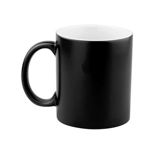 11oz Magic Mug Black - Afbeelding 2