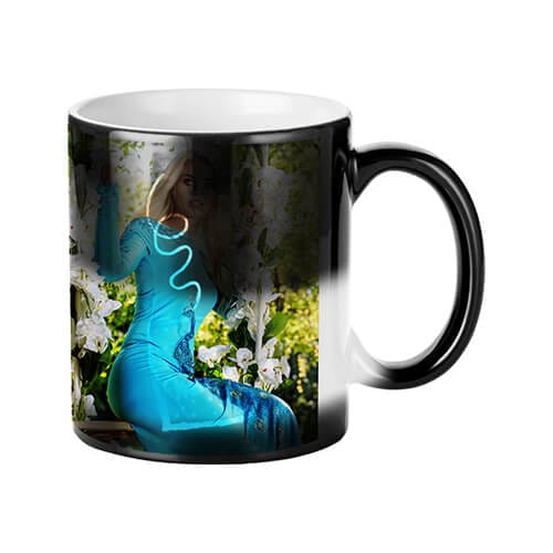11oz Magic Mug Black - Afbeelding 8