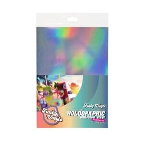 Printable Holographic Vinyl – Inktjet Printer 5 Sheets