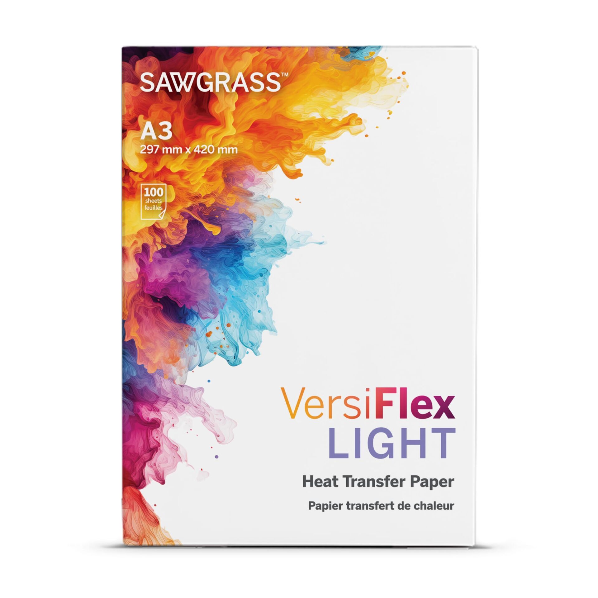 Sawgrass VersiFlex Light Heat Transfer Paper A3- 100 vellen