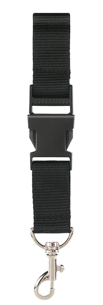 Keycord 2,5 cm breed met kunststof sluiting - Afbeelding 2