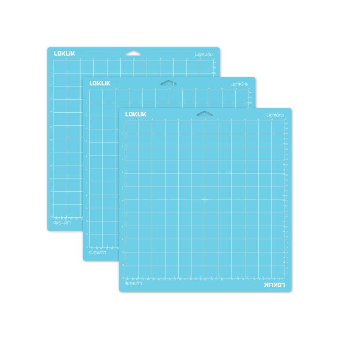 LOKLiK Cutting Mat 3 Pack - Blue Soft Grip - Afbeelding 3