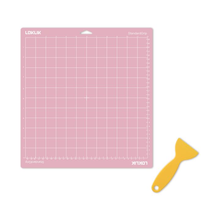 LOKLiK Cutting Mat 3 Pack - Pink Fabric Grip - Afbeelding 2