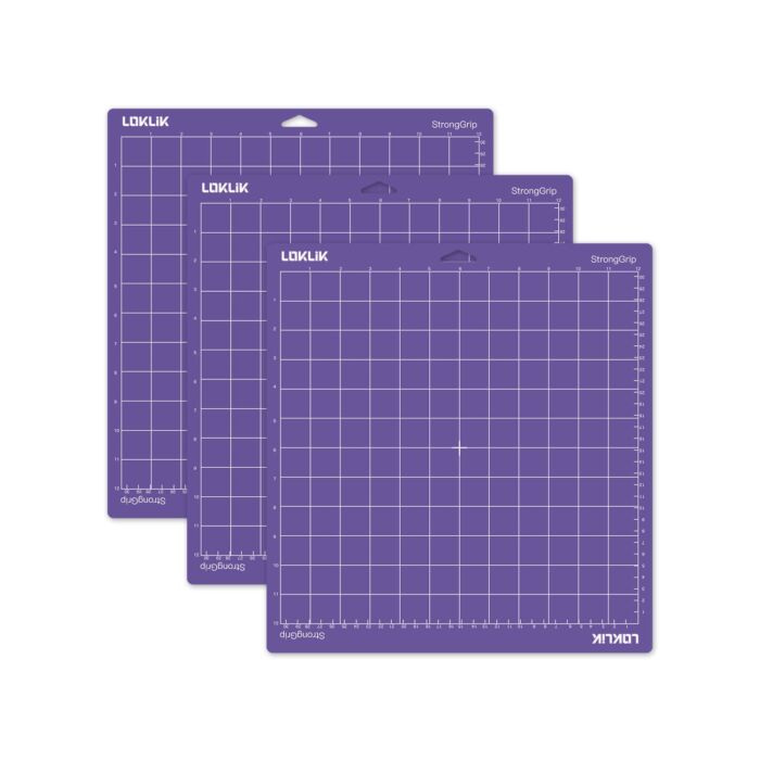 LOKLiK Cutting Mat 3 Pack - Purple Hard Grip - Afbeelding 3