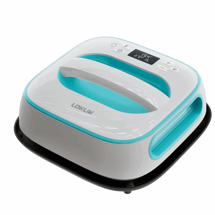 LOKLiK Easy Heat Press - LOKLiK Blue - Afbeelding 2