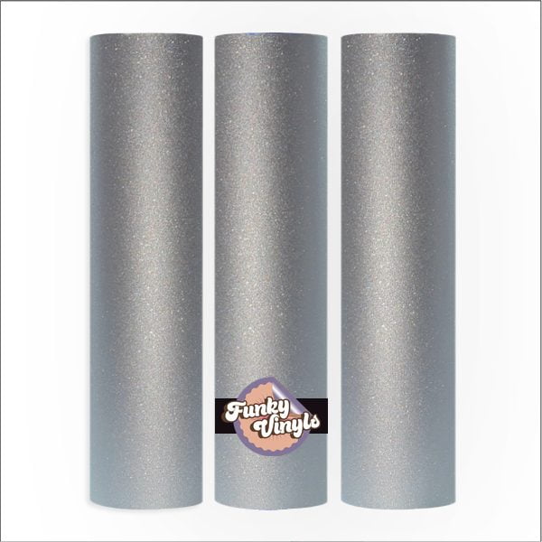 Funky Vinyls Shimmer Glitter Vinyl ( 6 ) - Afbeelding 5