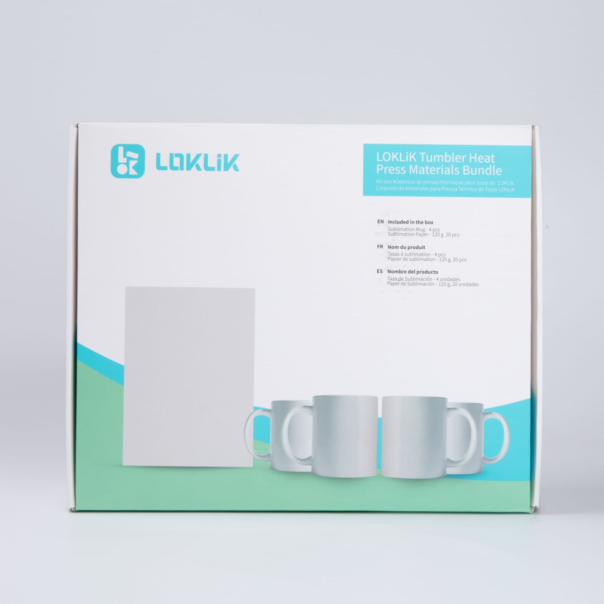 LOKLiK Starter Pack for Auto Tumbler Heat Press - Afbeelding 2