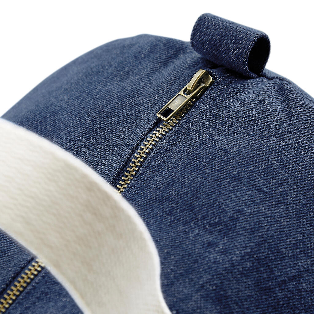 Bagbase Denim Barrel Bag - Afbeelding 7
