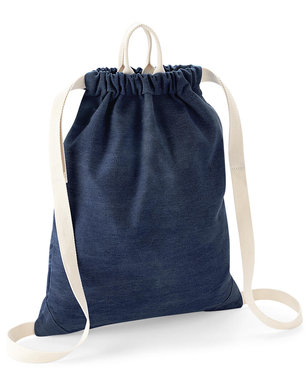 Bagbase Denim Gymsac - Afbeelding 3