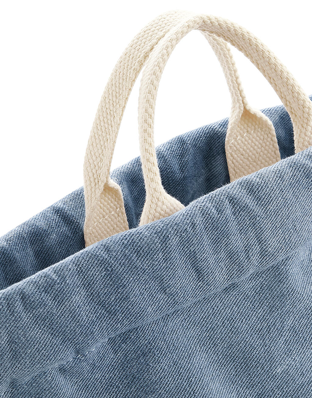 Bagbase Denim Gymsac - Afbeelding 7