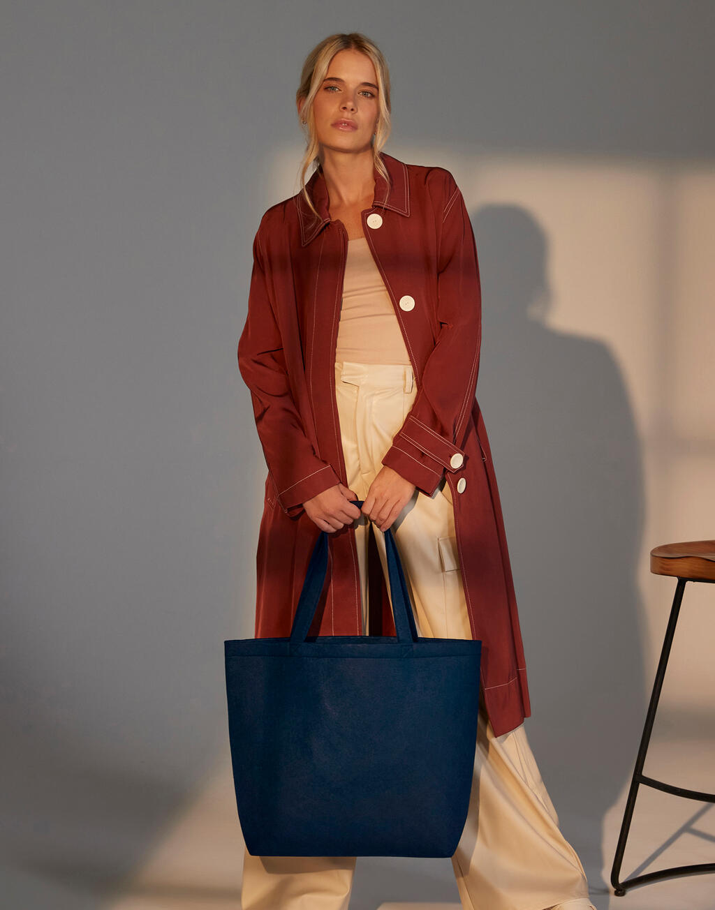 Bagbase Felt Shopper - Afbeelding 4