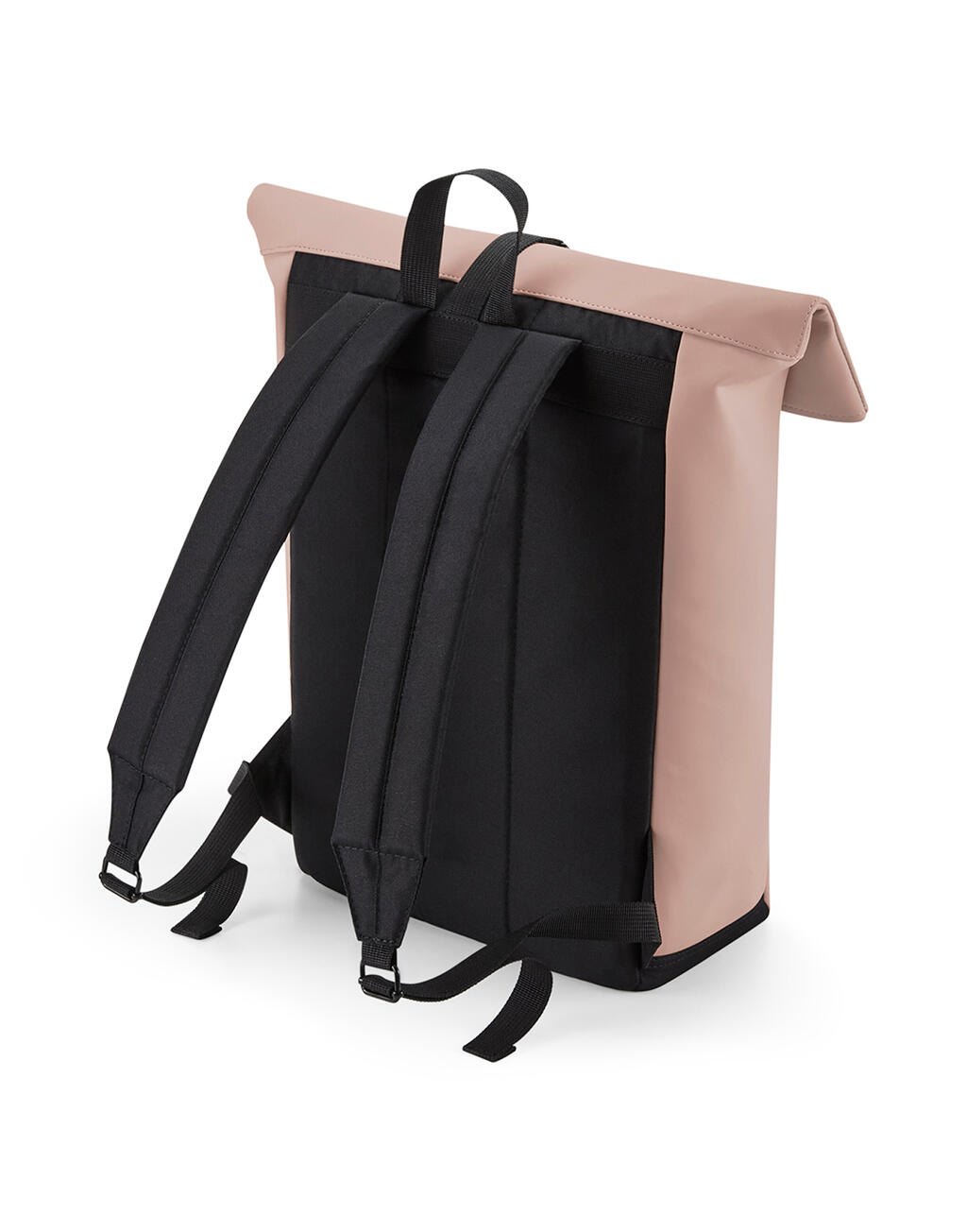 Bagbase Matte PU Rolltop Backpack - Afbeelding 5