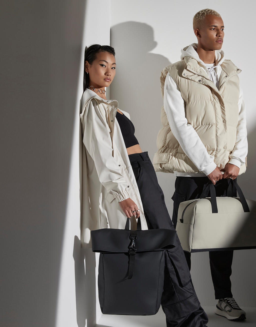 Bagbase Matte PU Rolltop Backpack - Afbeelding 9