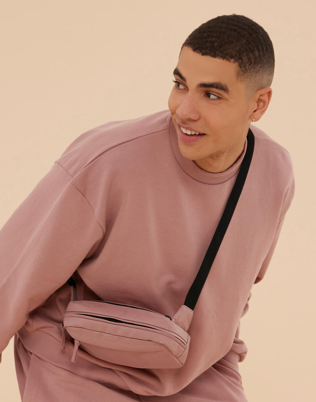 Bagbase Premium Recycled Cross Body Bag - Afbeelding 2