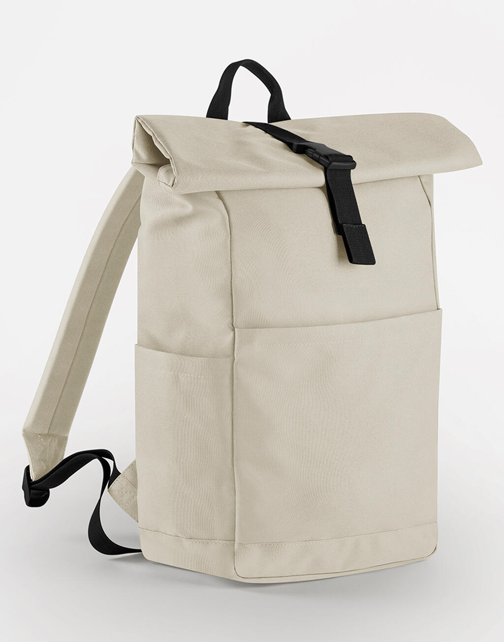 Bagbase Premium Recycled Roll Top Backpack - Afbeelding 4
