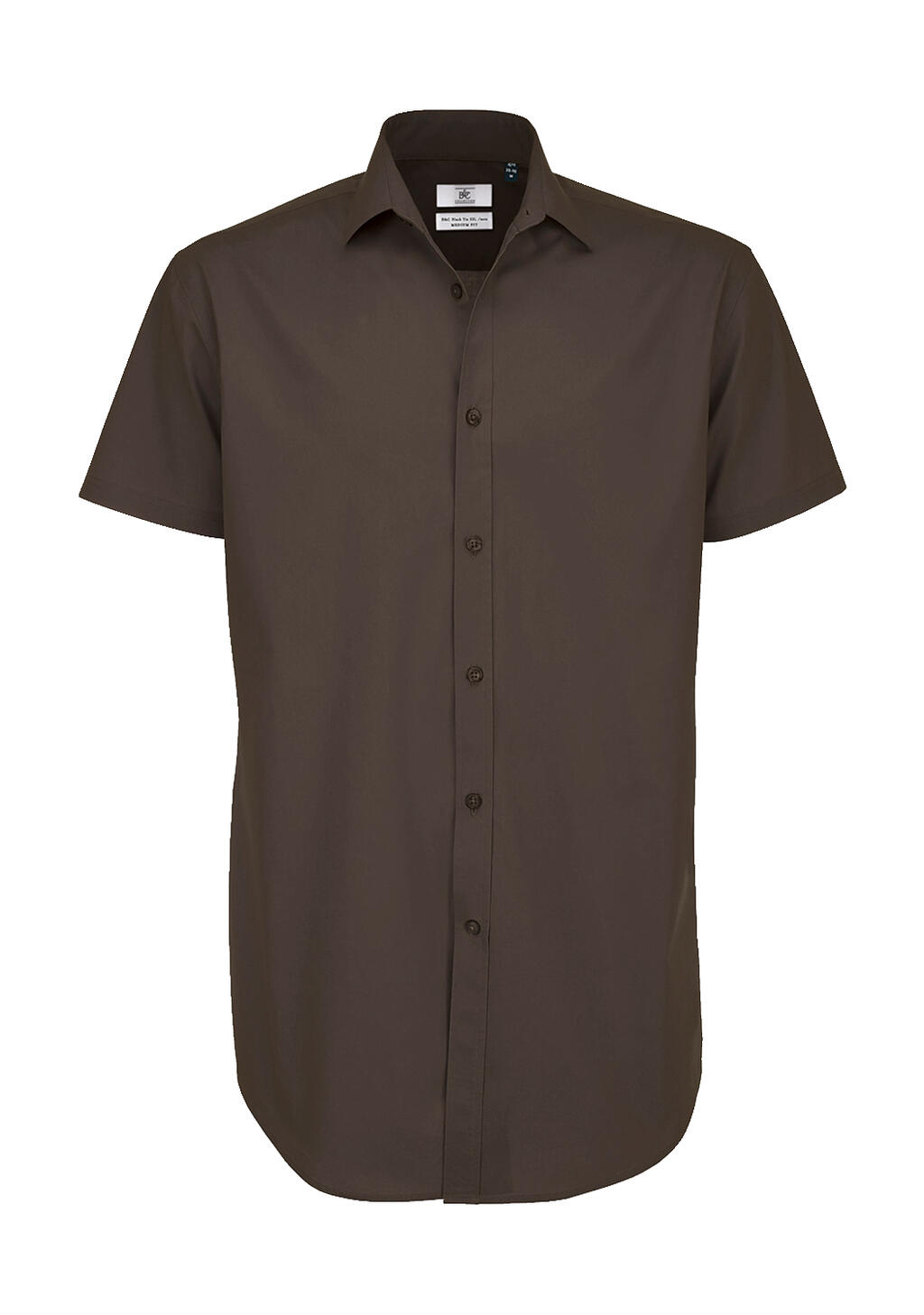 B&C Black Tie SSL/men Poplin Shirt