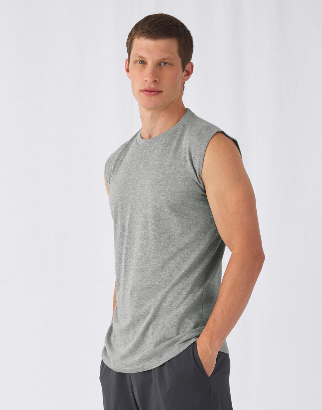 B&C Exact Move Sleeveless T-Shirt