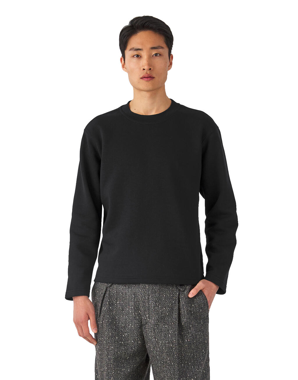 B&C Open Hem Sweatshirt