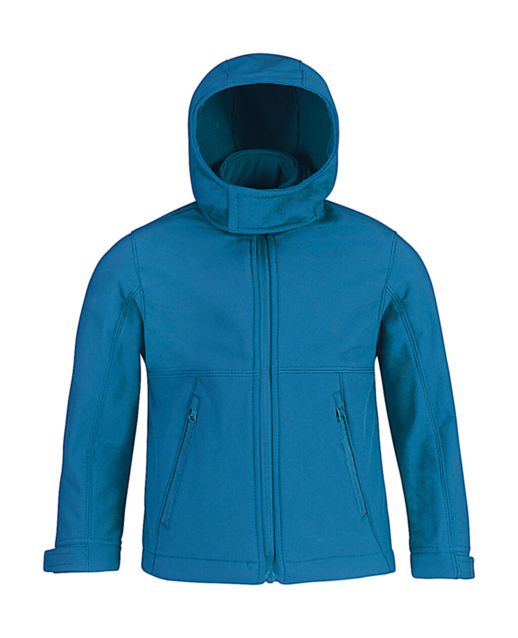 B&C Outerwear Hooded Softshell/kids - Afbeelding 2