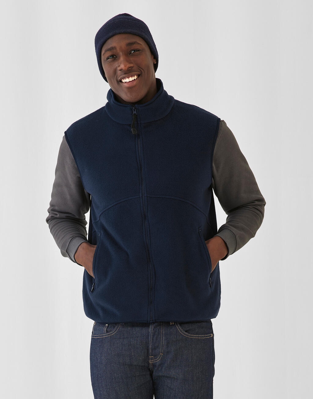 B&C Outerwear Traveller+ Bodywarmer Fleece