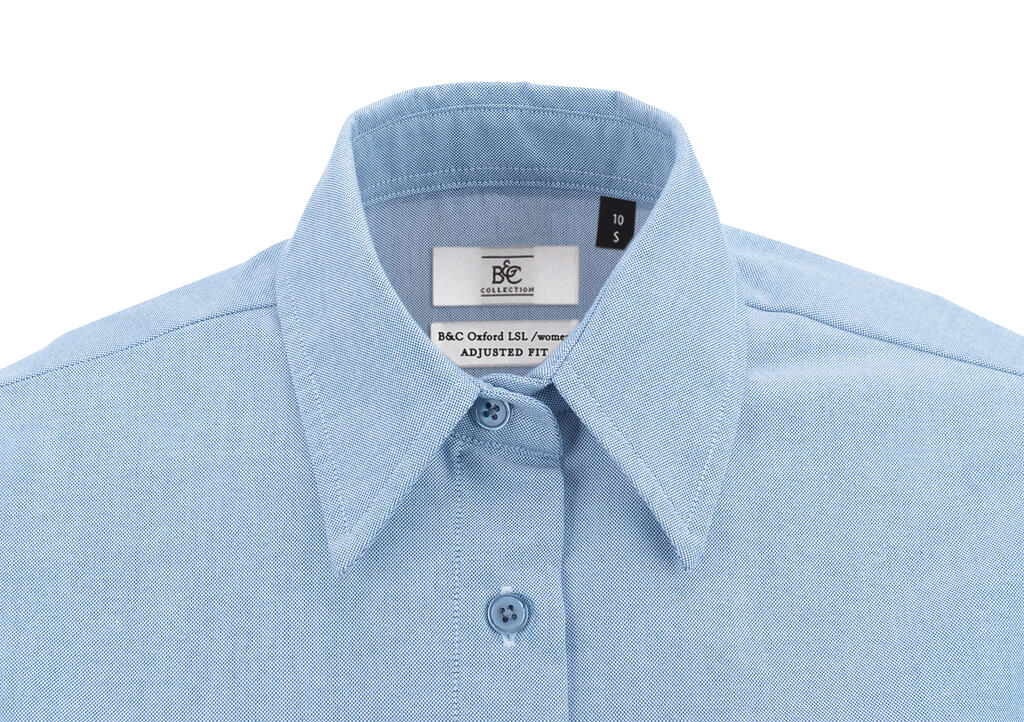 B&C Oxford SSL/women Shirt - Afbeelding 2