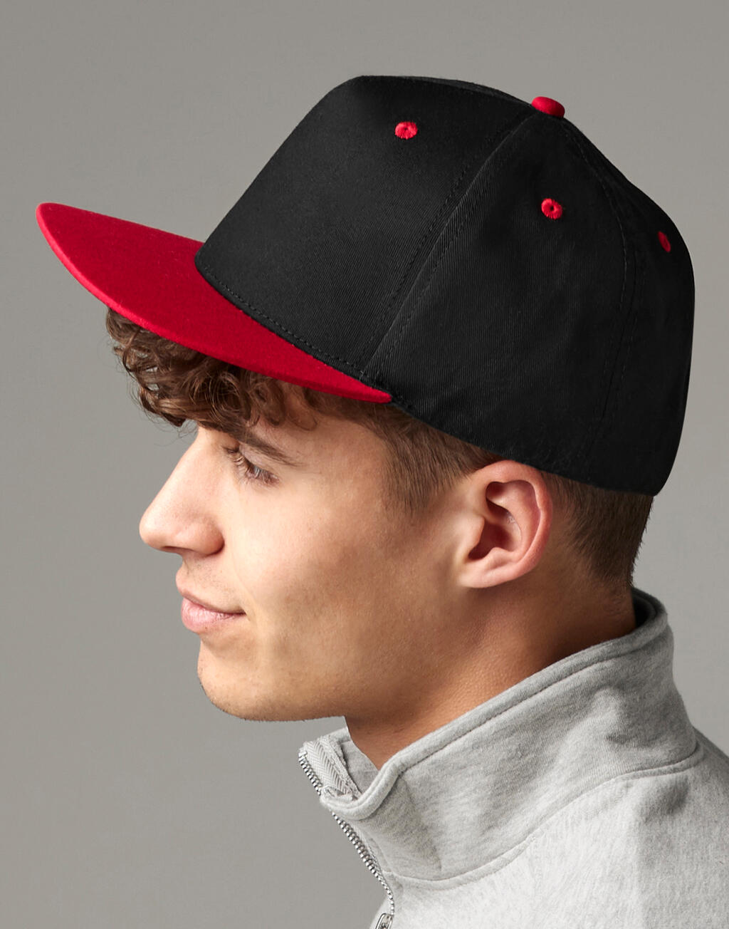 Beechfield 5 Panel Contrast Snapback