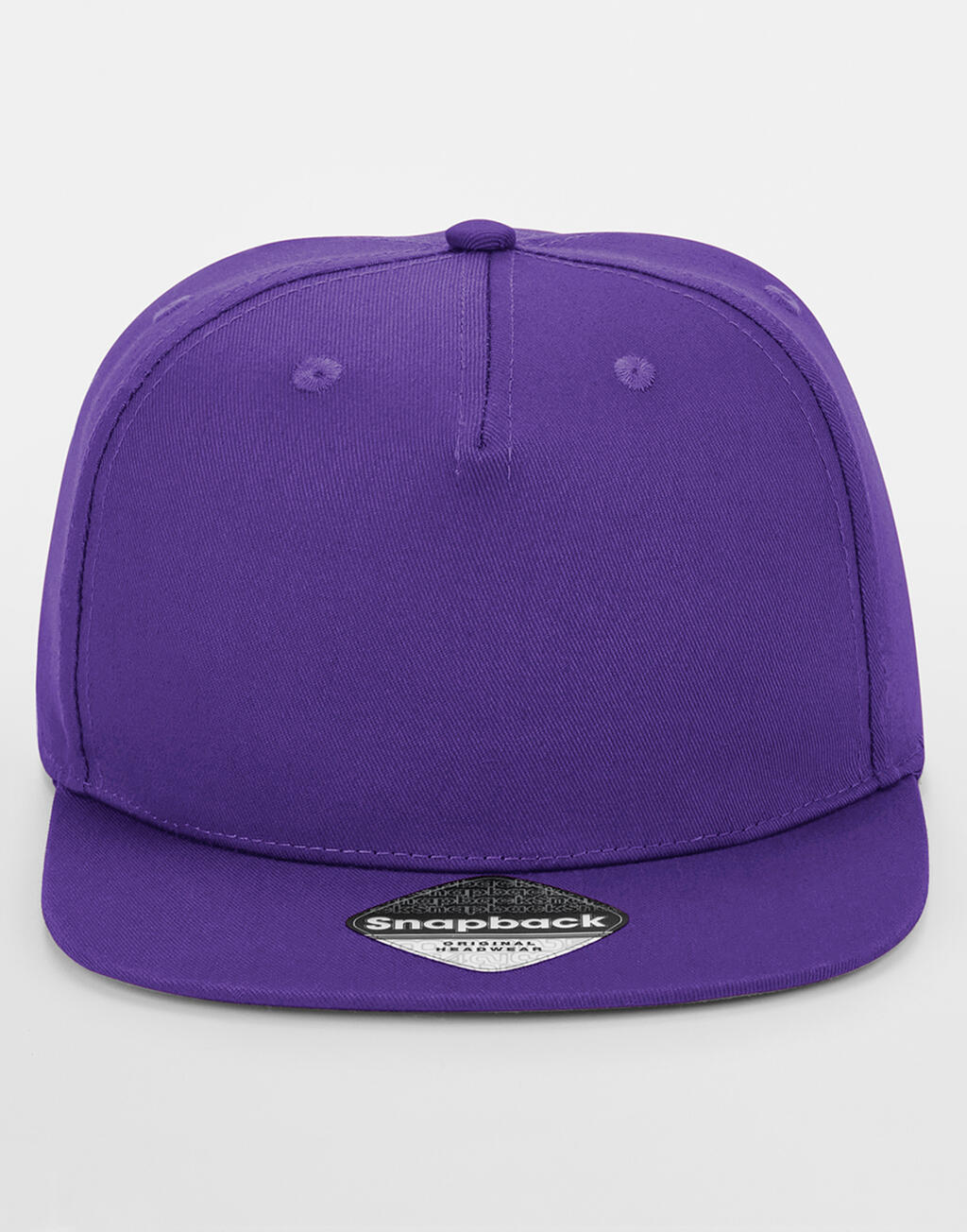 Beechfield 5 Panel Snapback Rapper Cap - Afbeelding 2
