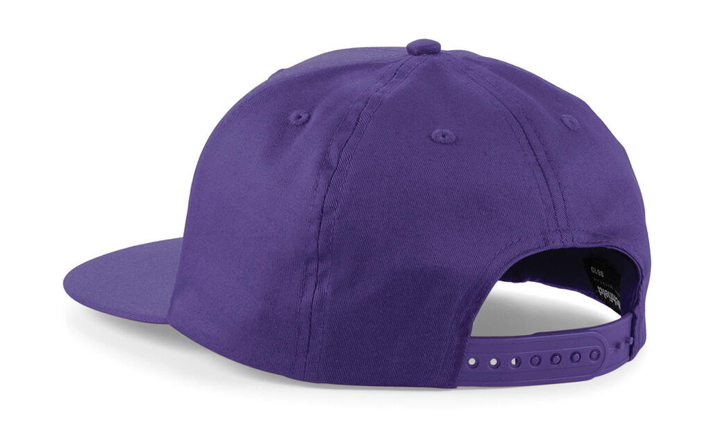 Beechfield 5 Panel Snapback Rapper Cap - Afbeelding 3