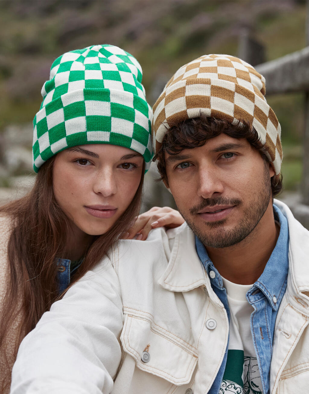 Beechfield Checkerboard Beanie
