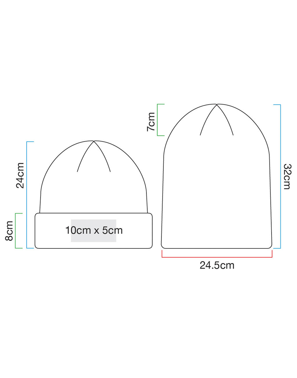 Beechfield Colour Pop Beanie - Afbeelding 6