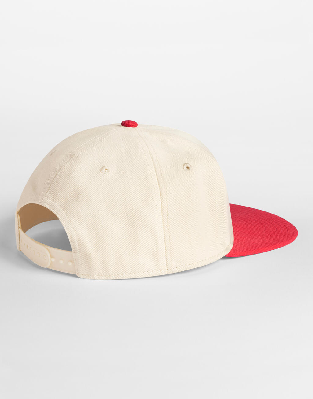 Beechfield Contrast Flat Peak 6 Panel Cap - Afbeelding 5
