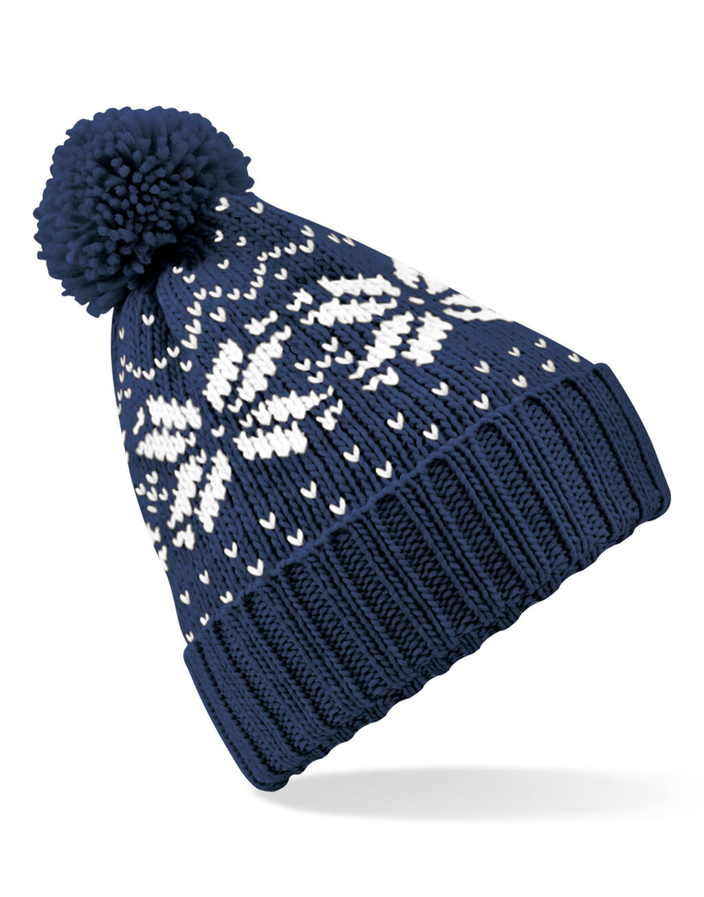 Beechfield Fair Isle Snowstar® Beanie - Afbeelding 4