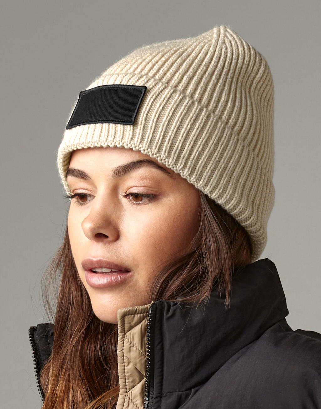 Beechfield Fashion Patch Beanie - Afbeelding 4