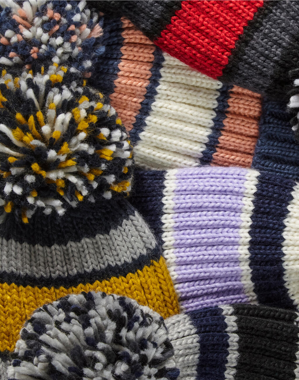 Beechfield Hygge Striped Beanie - Afbeelding 2