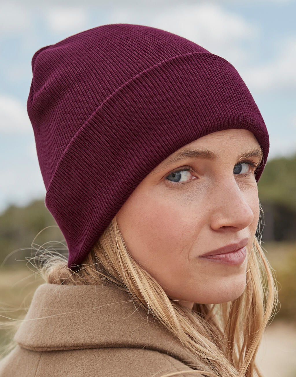 Beechfield Organic Cotton Original Cuffed Beanie - Afbeelding 2