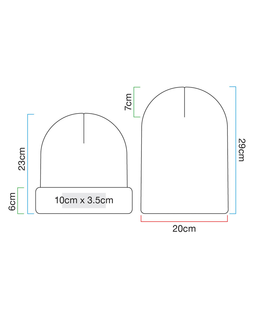 Beechfield Organic Cotton Original Cuffed Beanie - Afbeelding 5