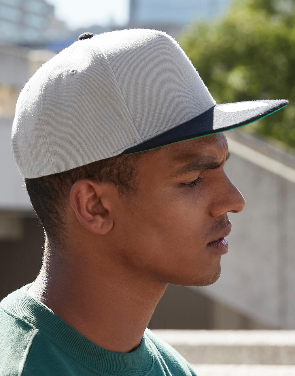 Beechfield Original Flat Peak Snapback - Afbeelding 2