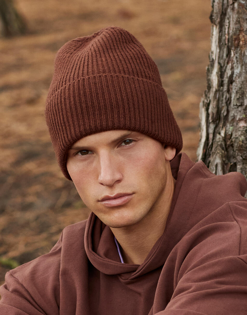 Beechfield Oversized Cuffed Beanie - Afbeelding 3