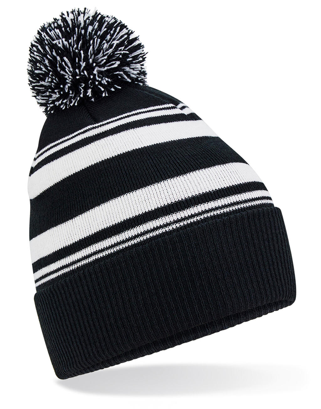 Beechfield Striped Fan Beanie - Afbeelding 4