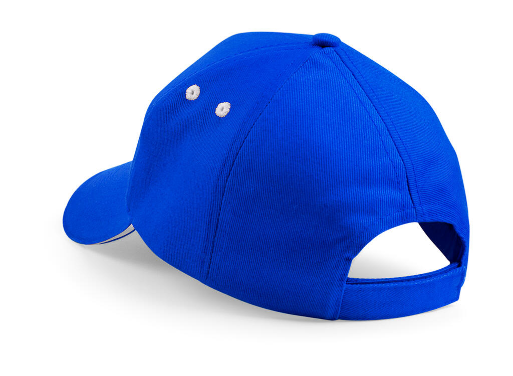 Beechfield Ultimate 5 Panel Cap - Sandwich Peak - Afbeelding 5