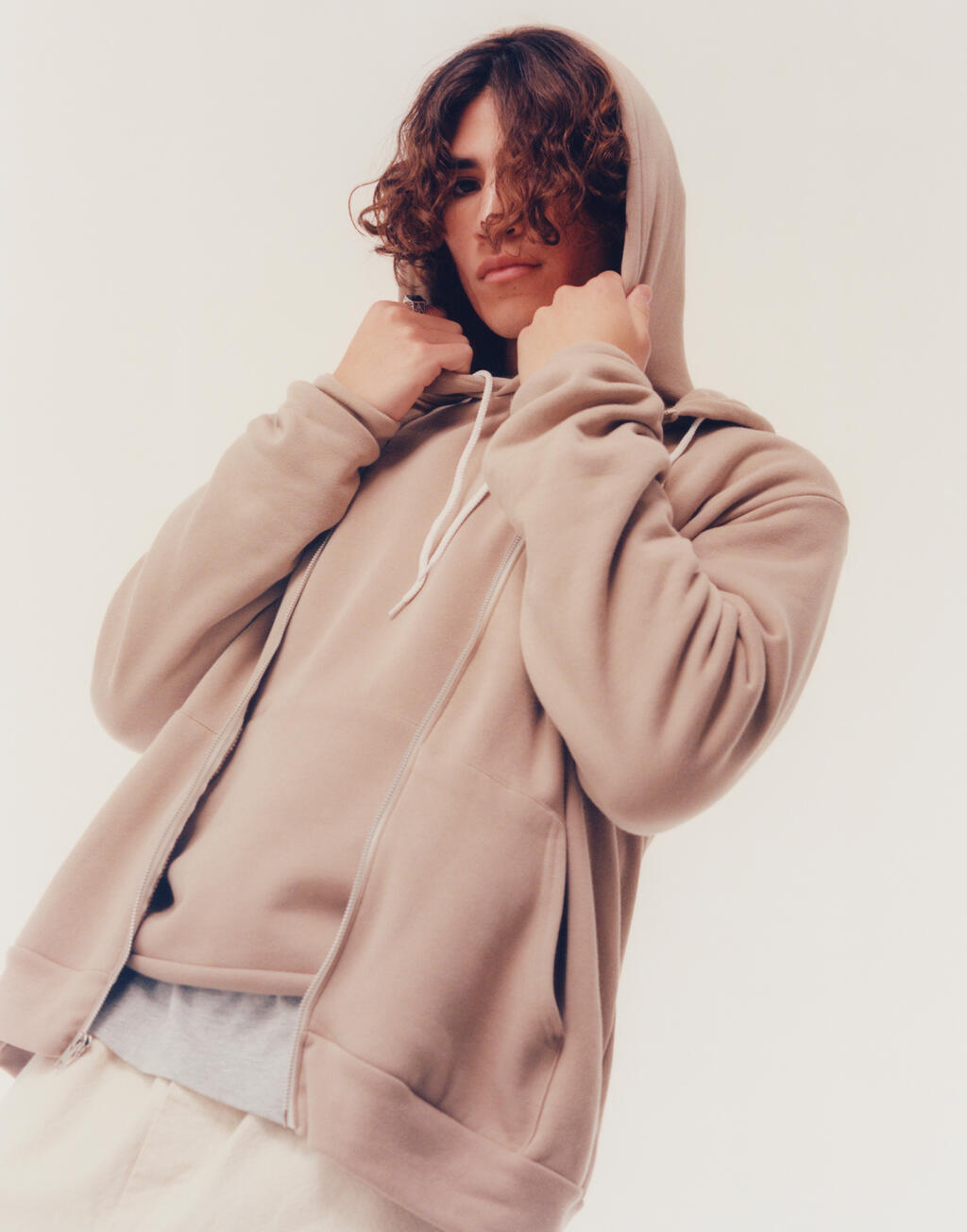 Bella+Canvas Unisex Poly-Cotton Full Zip Hoodie