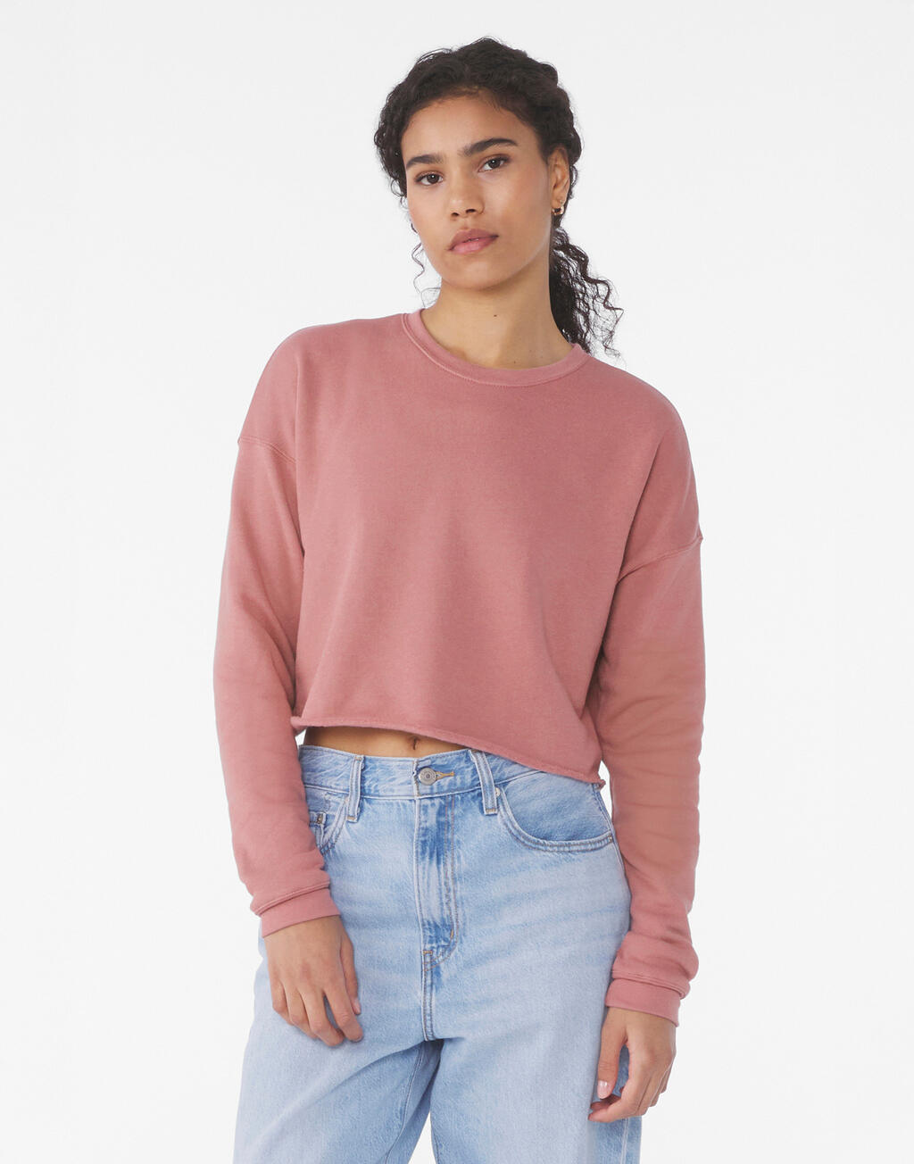 Bella+Canvas Women’s Cropped Crew Fleece