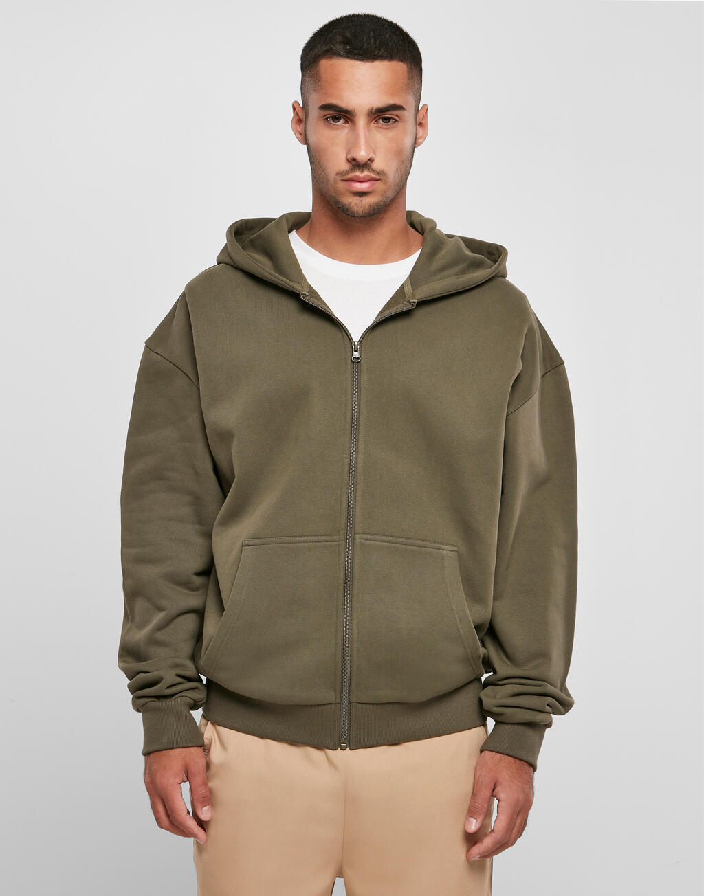 Build Your Brand Ultra Heavy Zip Hoody