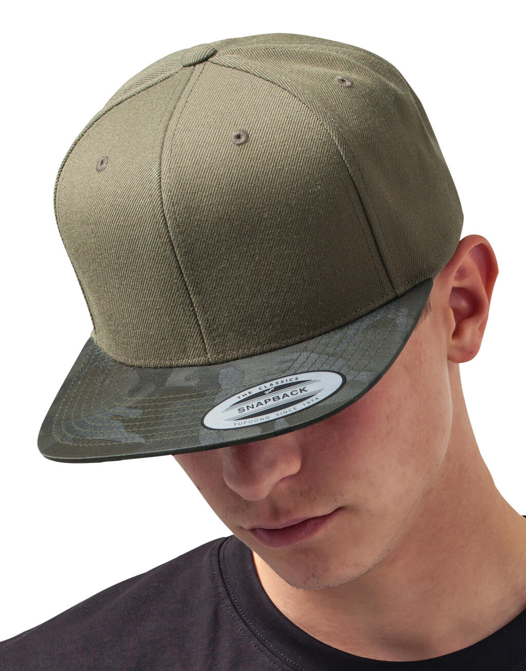 Flexfit Camo Visor Snapback
