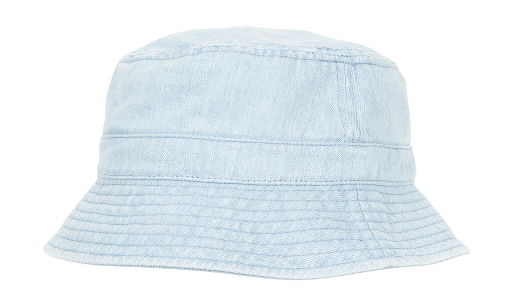Flexfit Denim Bucket Hat - Afbeelding 4